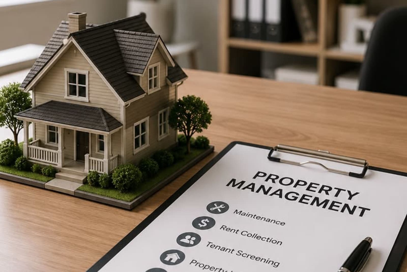 Estate agent work by Mr Kola Soniran