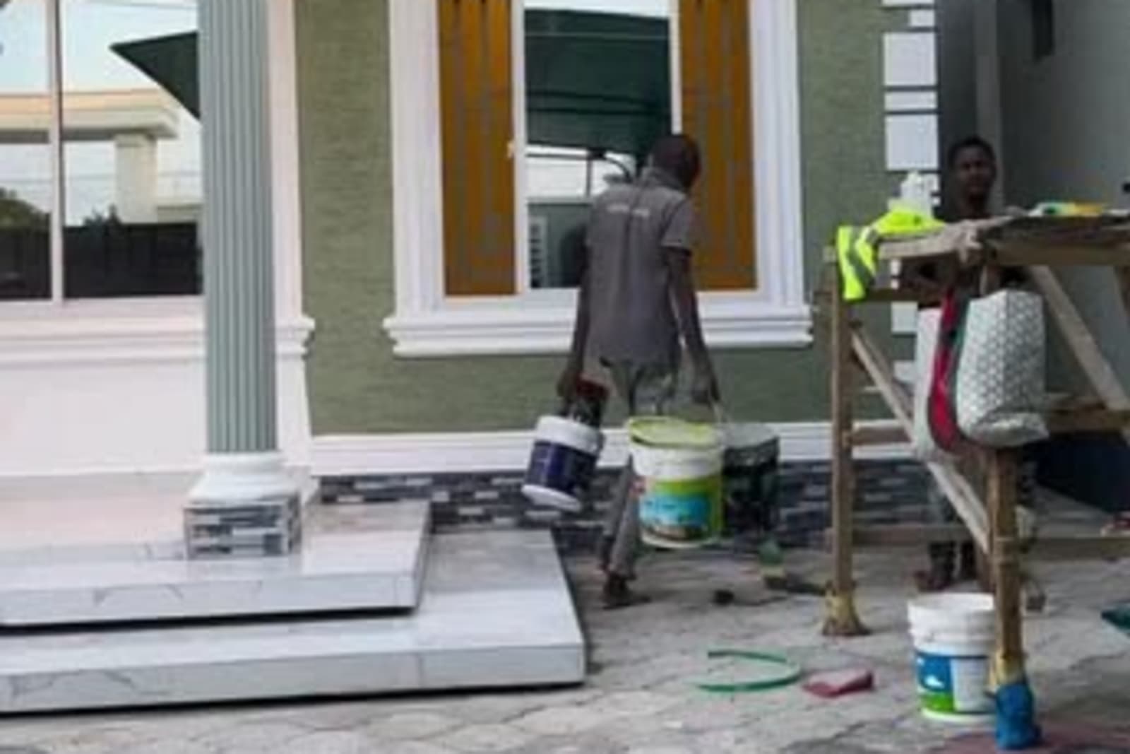 Painter work by Mr Idowu