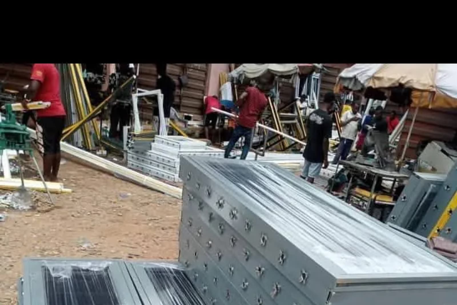 Aluminium fabricator work by Alli SODIQ ROTIMI
